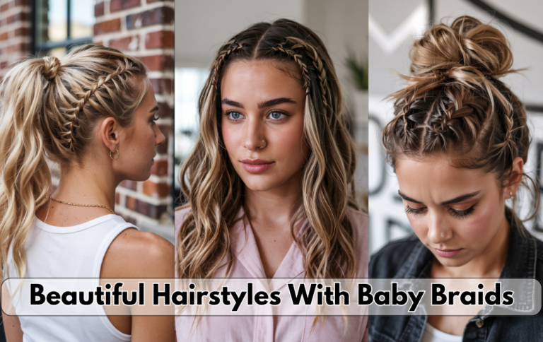 Beautiful Hairstyles With Baby Braids