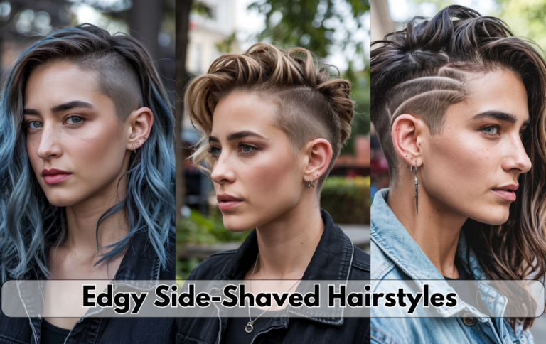 Edgy Side-Shaved Hairstyles