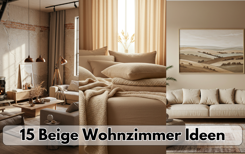 You are currently viewing 15 Beige Wohnzimmer Ideen, Die Dein Zuhause Sofort Luxus-Würdig Machen