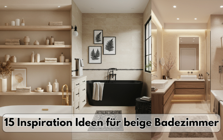 Inspiration Ideen für beige Badezimmer