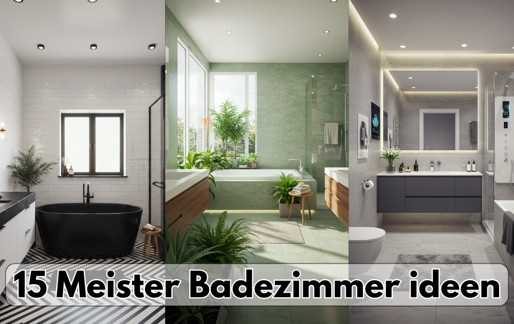 Read more about the article 15 Meister Badezimmer ideen: So Wird Dein Bad Zur Stilvollen Wohlfühloase