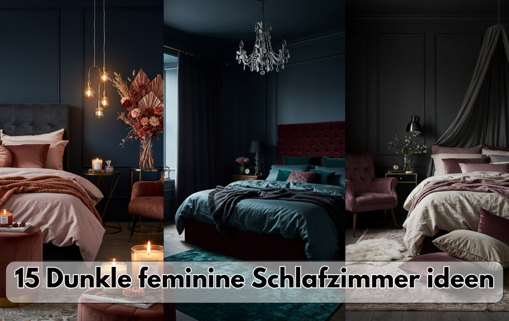 You are currently viewing 15 Dunkle feminine Schlafzimmer ideen, Die Romantik und Luxus In Perfekter Harmonie Vereinen