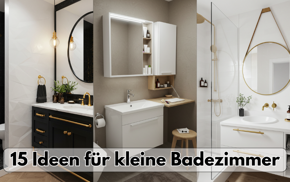 Read more about the article 15 Ideen für kleine Badezimmer, Die Minimalismus Und Funktion Vereinen